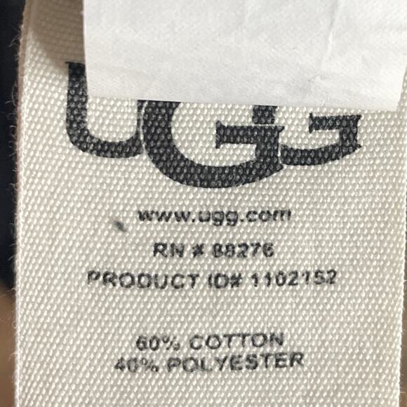 UGG Maree T-Shirt Dress Short Sleeve Solid Black Size Medium - Picture 5 of 8